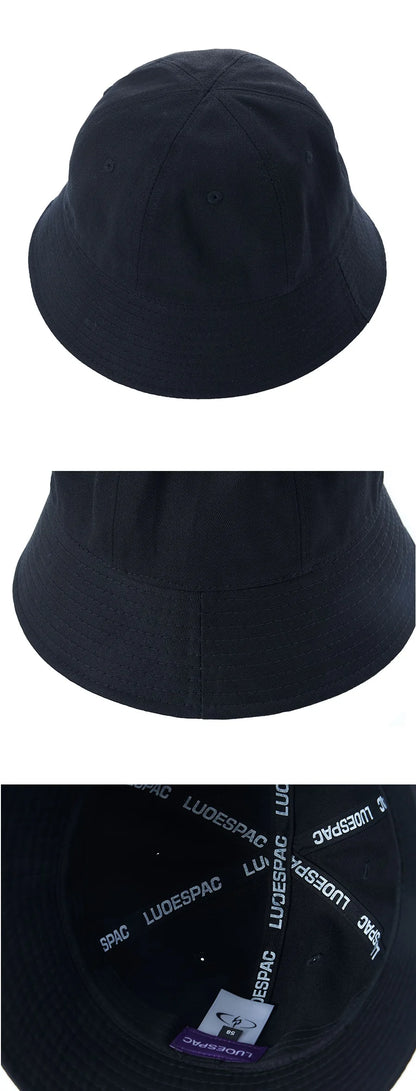 BTS JUNGKOOK PICK - LUOESPAC OVERFIT ROUND BUCKET HAT BLACK