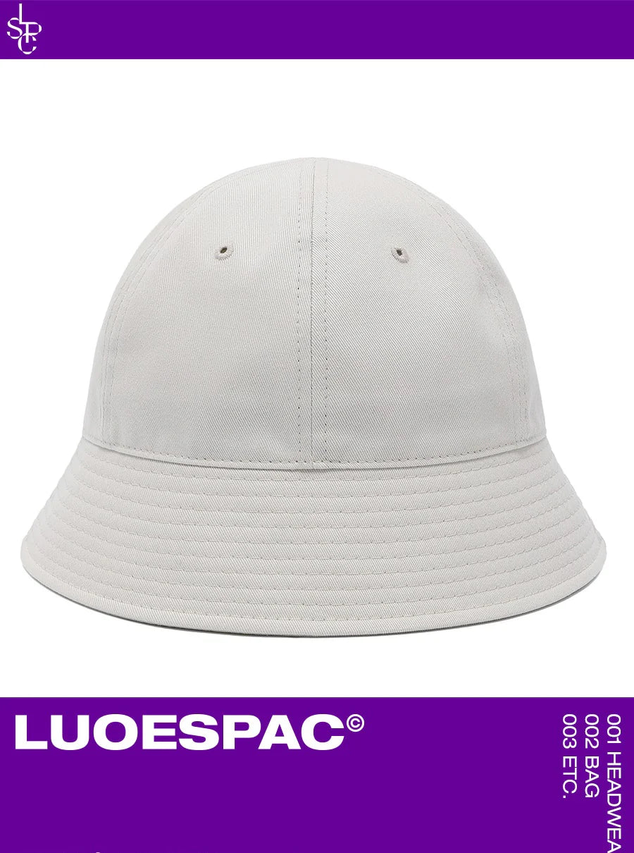 BTS JUNGKOOK PICK - LUOESPAC OVERFIT ROUND BUCKET HAT IVORY