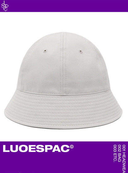 BTS JUNGKOOK PICK - LUOESPAC OVERFIT ROUND BUCKET HAT IVORY