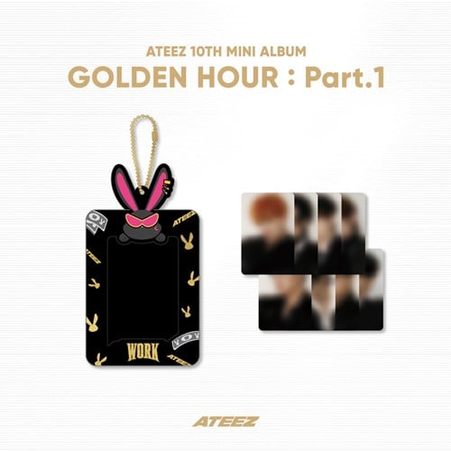 ATEEZ - OFFICIAL MD PHOTO CARD HOLDER SET (GOLDEN HOUR: Part.1)