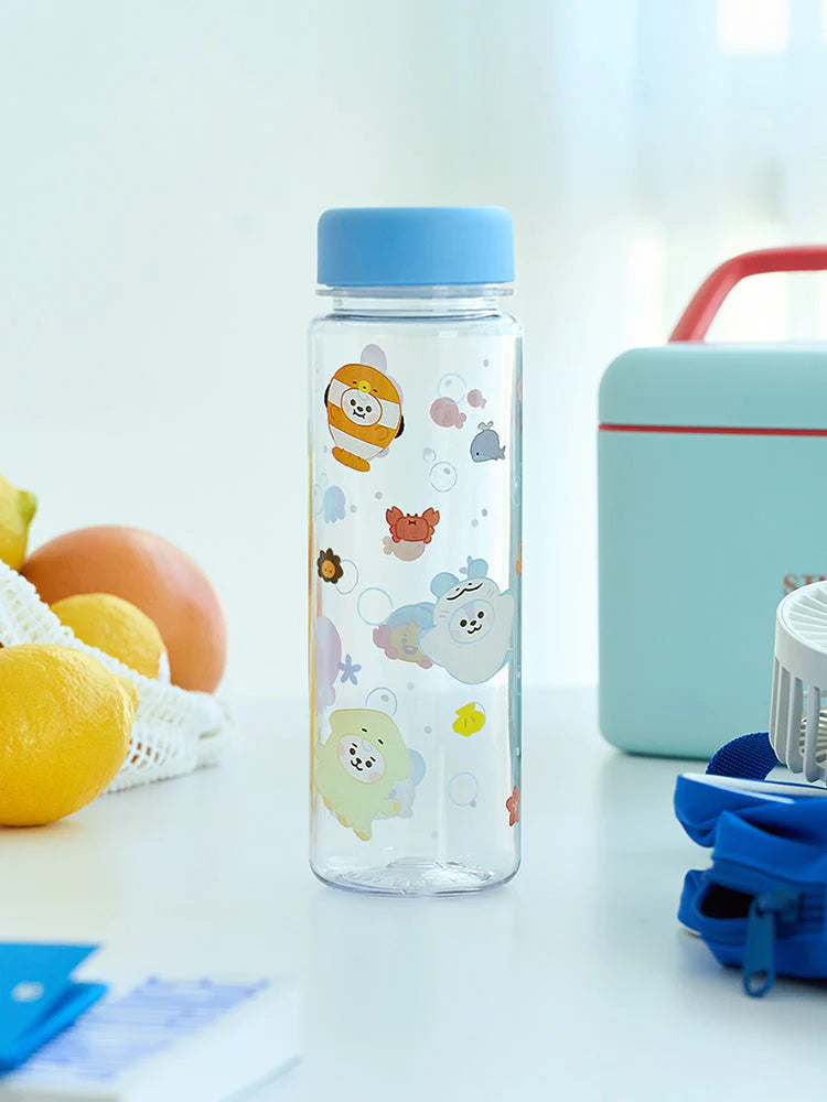 BT21 - BABY OCEAN FRIENDS PLASTIC BOTTLE WITH LID