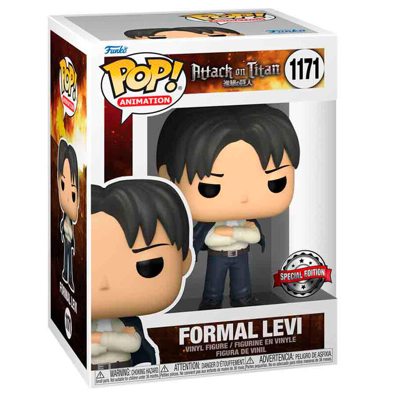 Funk Pop - Attack On Titan Formal Levi (Exclusive)