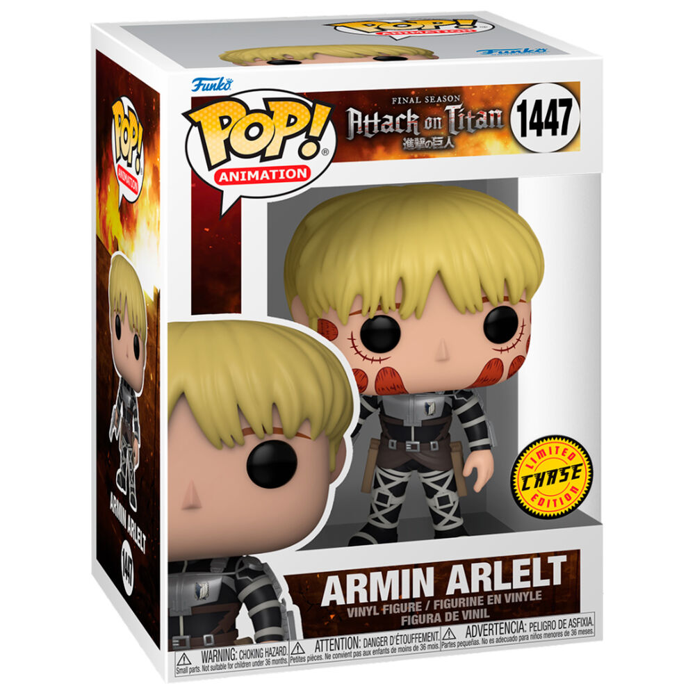 Funk Pop - Attack On Titan Armin Arlelt (Chase Edition)