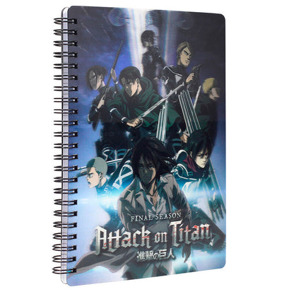 Attack On Titan - Notizbuch 3D