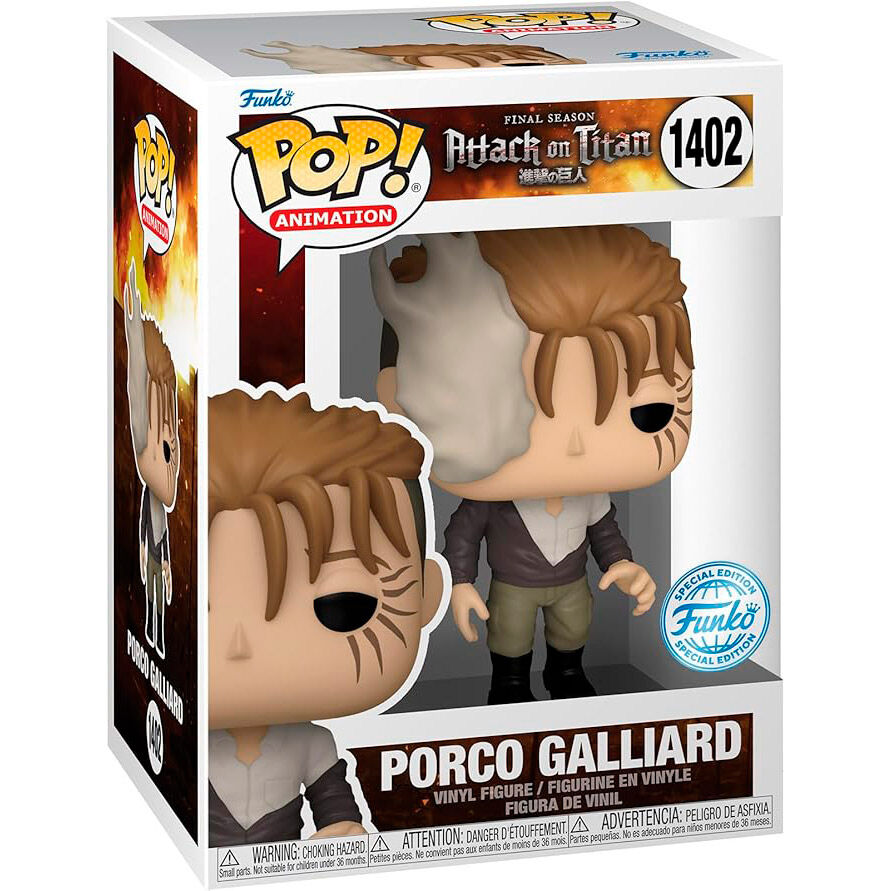 Funko Pop - Attack On Titan Porco Galliard (Exclusive)